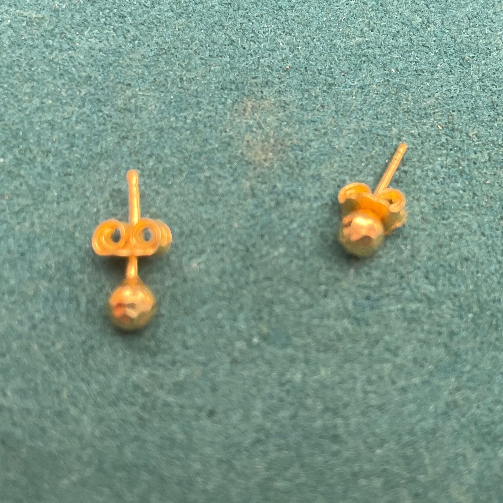 Classic Ball Stud Earrings - Pair