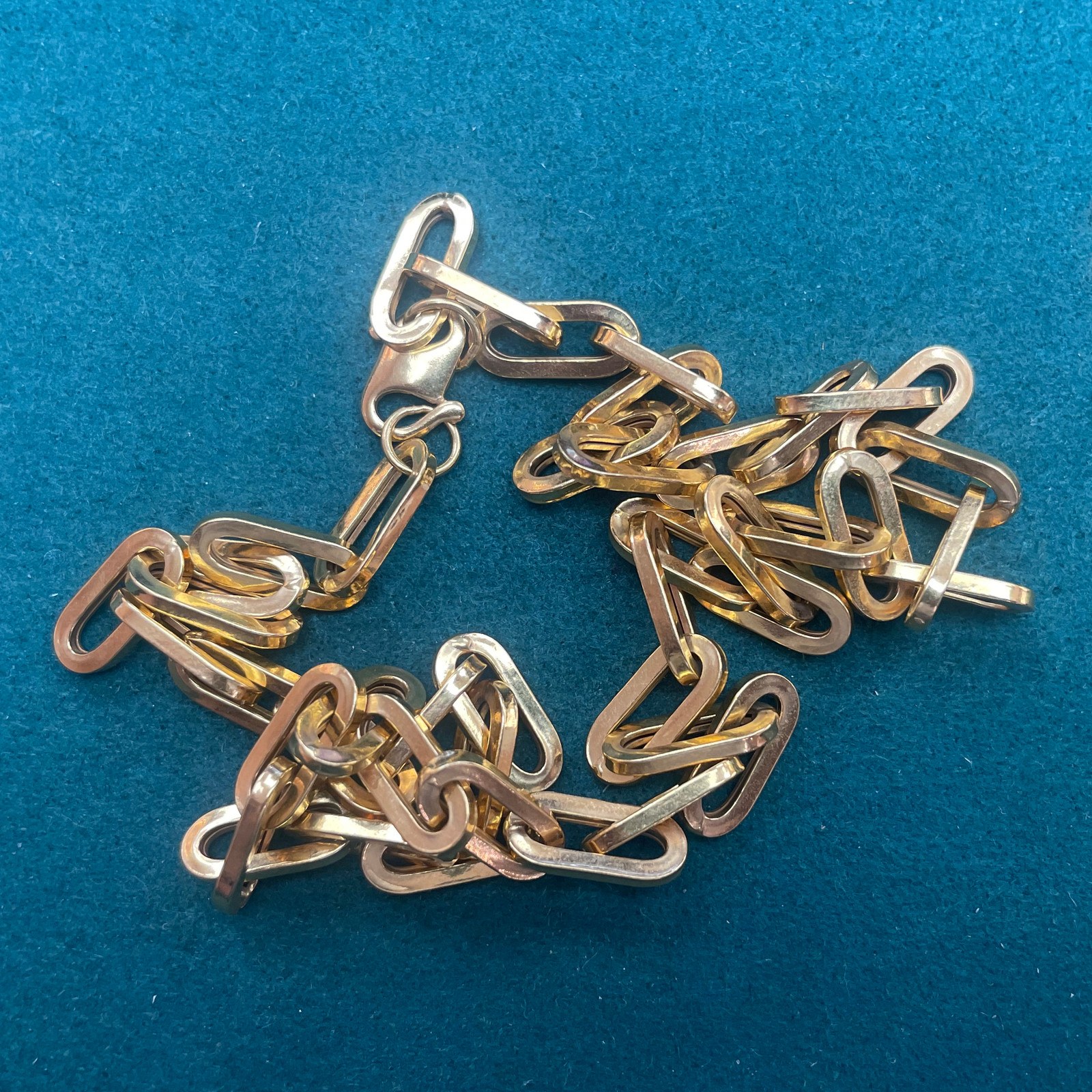 Elongated Oval-Link Necklace