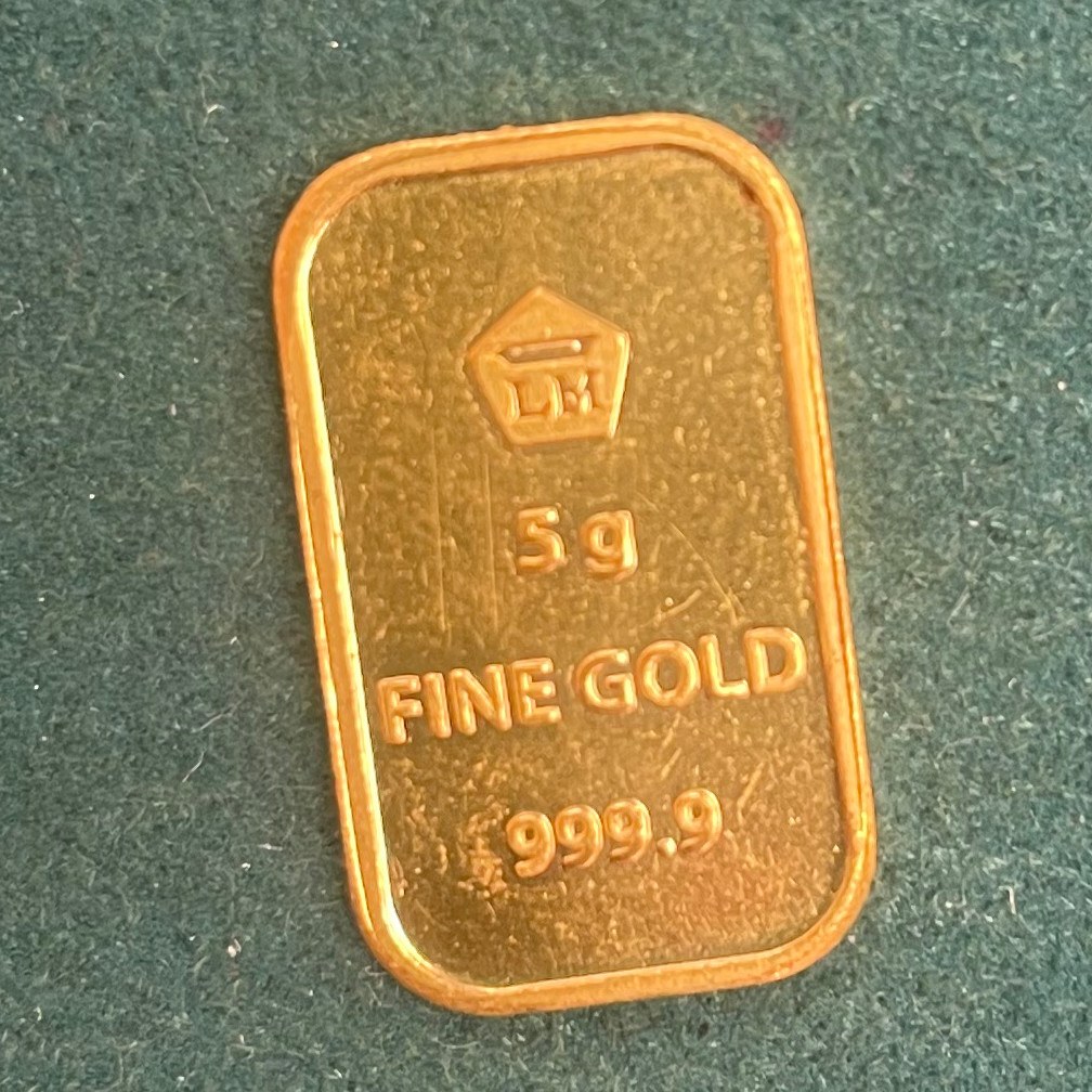 Gold Bar - Stamped 5g