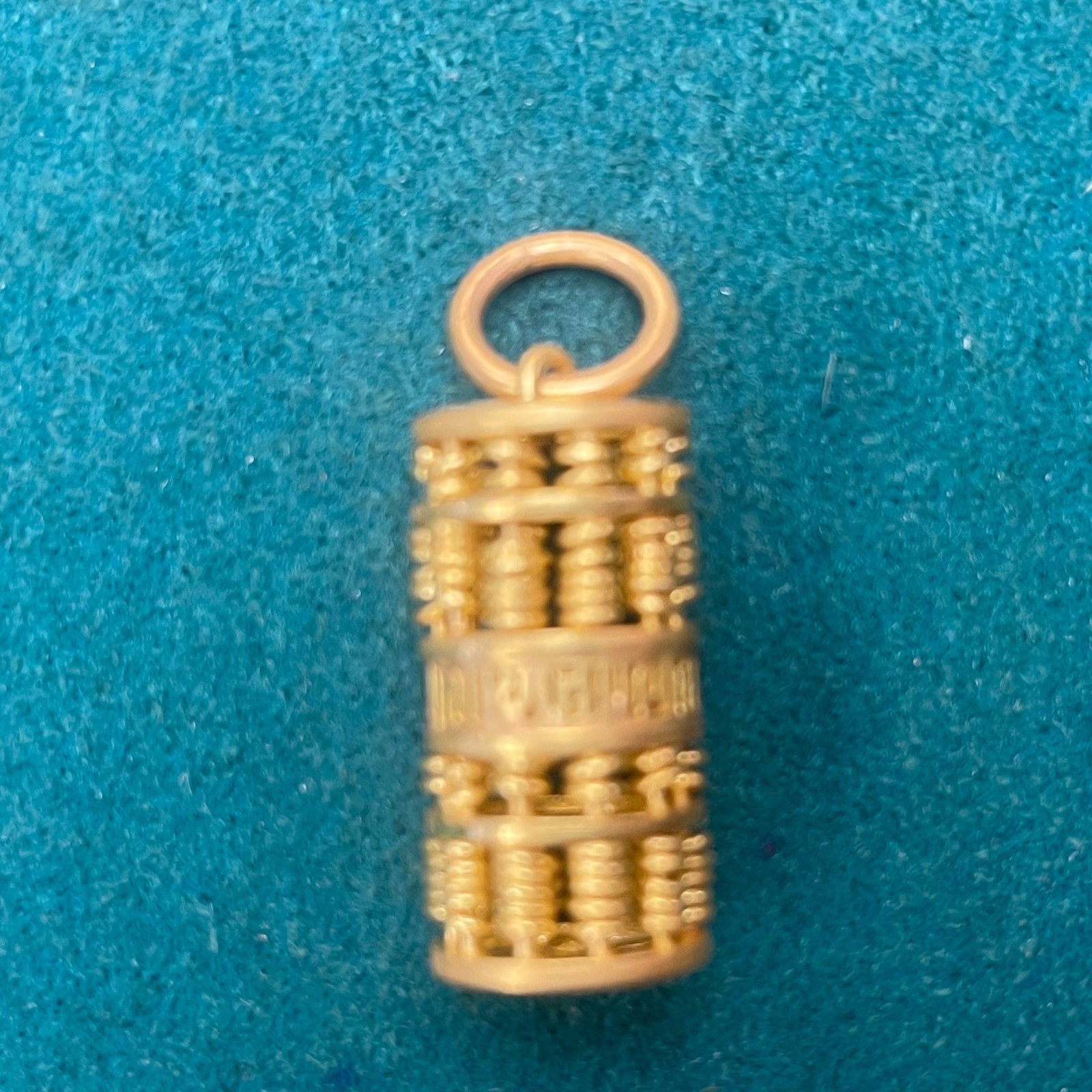 Decorative Cylinder Pendant