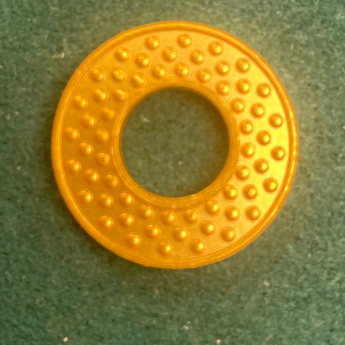 Dotted Open-Circle Charm