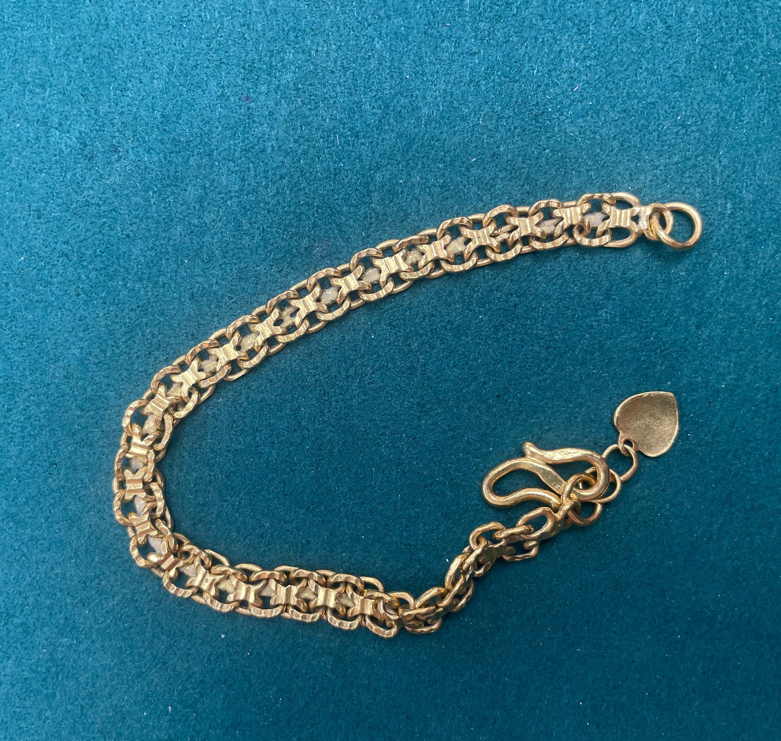Double-Row Link Bracelet